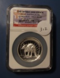 2011-P AUSTRALIA KANGAROO DOLLAR .999 1 OZ. SILVER ROUND