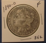 1890-O MORGAN DOLLAR FINE