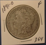 1891-O MORGAN DOLLAR FINE