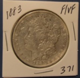 1883 MORGAN DOLLAR F/VF