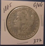 1885 MORGAN DOLLAR G/VG