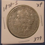 1878-S MORGAN DOLLAR XF