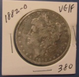 1882-O MORGAN DOLLAR VG/FINE