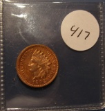 1892 INDIAN CENT CH AU-58