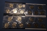 LOT OF FOUR 2000 CLAD STATE QUARTER SETS BU (4 SETS)