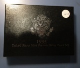 1993-S SILVER PREMIER PROOF SET