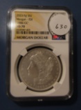 2023 FIJI DOLLAR 1886-CC MORGAN NGC MS-70