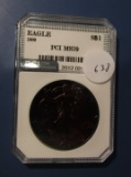 1989 AMERICAN SILVER EAGLE PCI MS-70