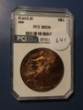 2009 AMERICAN SILVER EAGLE PCI MS-70