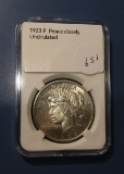 1923 PEACE DOLLAR GERM BU MS-65