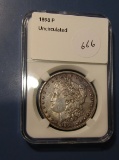 1898 MORGAN DOLLAR CH AU-58