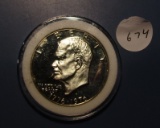 1976-S IKE SILVER DOLLR PROOF