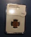 1865 INDIAN CENT CH BU