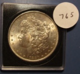 1880 MORGAN DOLLAR CH BU MS-63