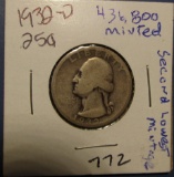 1932-D WASHINGTON QUARTER GOOD