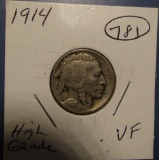 1914 BUFFALO NICKEL VF-25