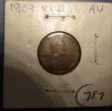 1909-VDB LINCOLN CENT AU