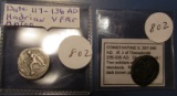 LOT OF TWO ANCIENT COINS (2 PIECES)