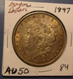1897 MORGAN DOLLAR CH AU