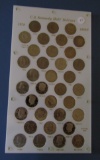 KENNEDY HALF DOLLAR SET 1979-1989 GEM BU INCL. PROOFS IN CUSTOM CAPITOL HOL