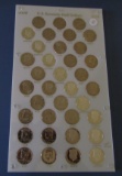 KENNEDY HALF DOLLAR SET 2008-2016 GEM BU INCL. SILVER PROOFS IN CUSTOM CAPI