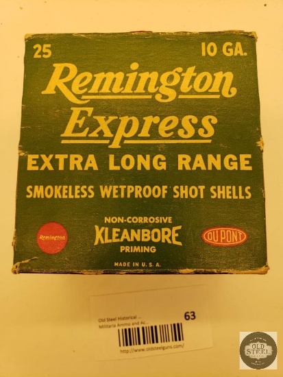 25 Shells 10 gauge Remington
