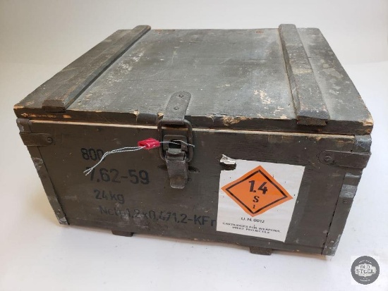 One Sealed Crate of 7.62x54R