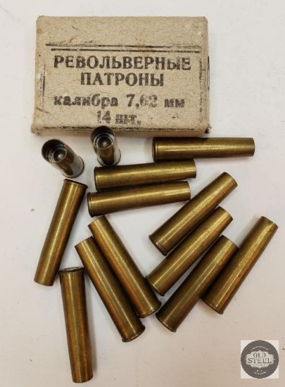 27 Rounds of 7.62x38Rmm Nagant Revolver