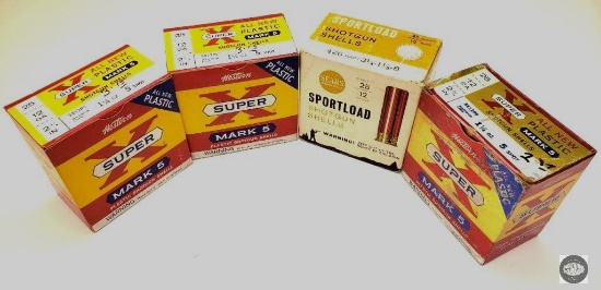 Four Boxes of 12Ga 2.75 Inches