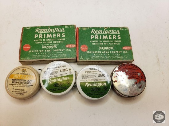 Mixed Lot of Percussion Caps and Primers