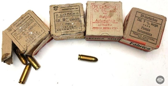 88 Rounds of Spanish 9mm Largo