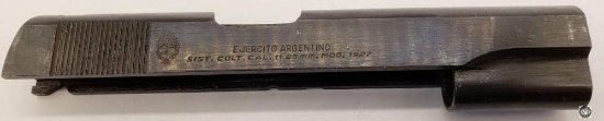 Argentine 1911 Model 1927 Stripped Slide