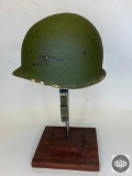 US M1 Helmet Front Seam WWII