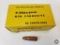 One Box of NORINCO 7.62x25mm Tokarev