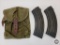 Two AK47 Magazines with Pouch 7.62x39mm
