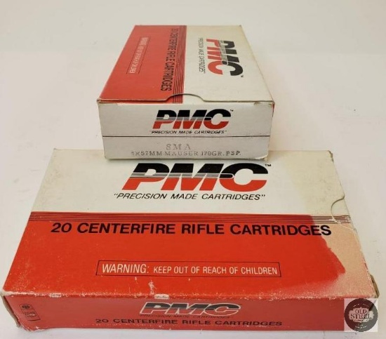 Two Boxes of PMC 8x57mm Mauser