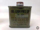 Three Bottles of Mil Spec Oil Korean War Era