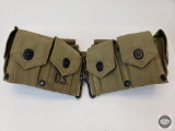 US Army M-1910 Cartridge Belt World War II