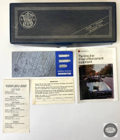 Smith & Wesson 27-2 Box with Paperwork