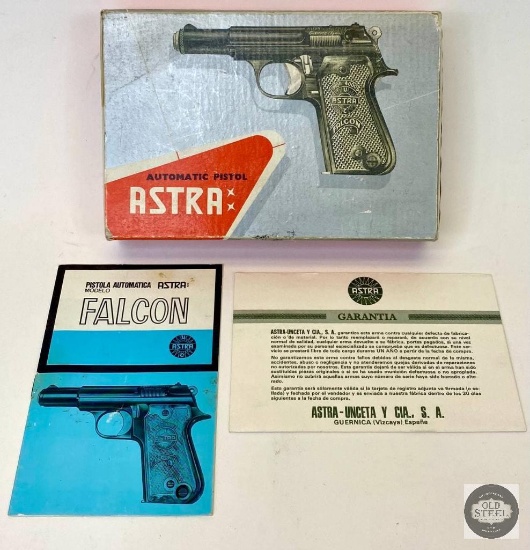 Astra Falcon 4000 Box with Paperwork