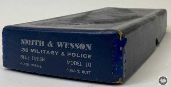 Smith & Wesson .38 Military & Police Box with Paperwork