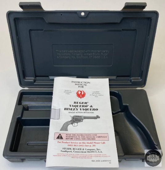 Ruger Vaquero Hard Case with Paperwork