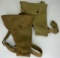 Lot Of Two Israeli Canvas Holsters