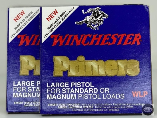 Two Trays of Winchester Large Pistol Primers