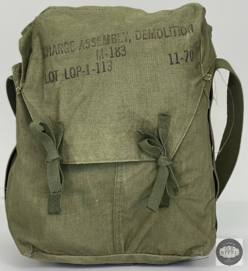 USGI M-183 Demolition Assembly Bag Vietnam Era