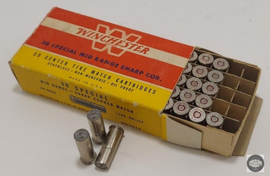 Partial Box of Winchester 38 SPL