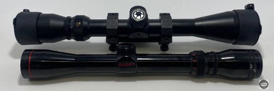 Simmons 3-9x32 & Barska 3-9x40 Pair