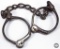 Antique Steel Handcuffs - No Key