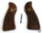 Wooden S&W Revolver Grip Panels