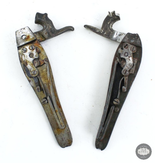 Left and Right Percussion Side-Lock for Shotgun